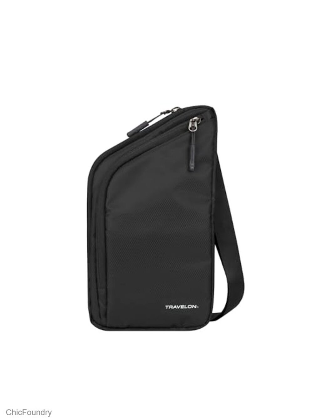 RFID Slim Crossbody Travel Bag with Adjustable Strap